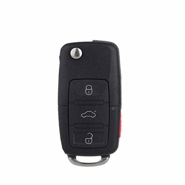 KeylessFactory:Remote Flip Keys:H72 FLIP KEY Ford/Lincoln/Mercury/Mazda 4-Btn Remote -H72 CHIP